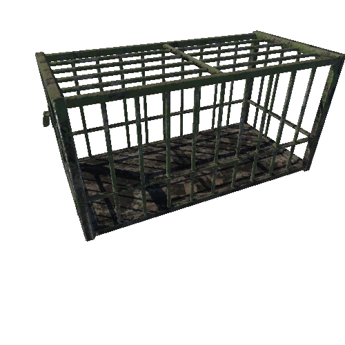 Animal_Cage_Static_Abandoned_Metal_Dirty