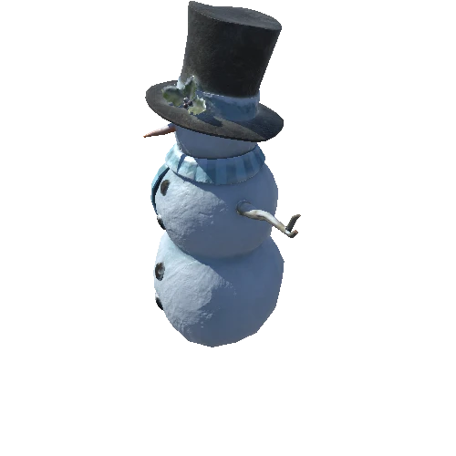 Snowman_with_Snow