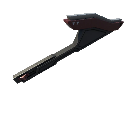 ScifiAssaultRifleL75RearAttachmentRed