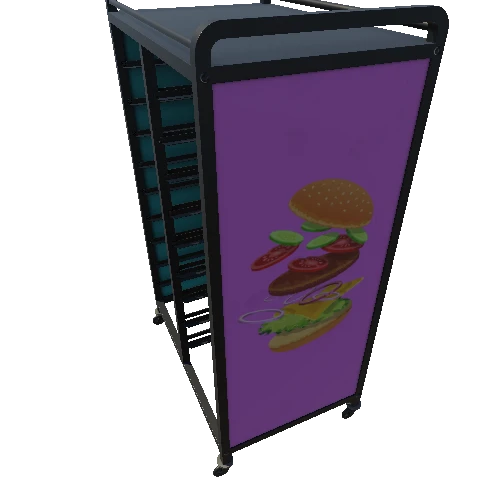 80s_diner_tray_trolley