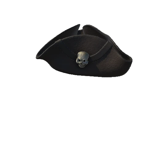 2659183+Skull+Pirate+Hat+-+FBX+High+Poly