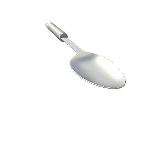 Solid_Spoon_HighPoly_Mesh