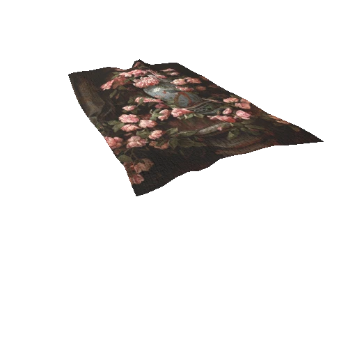 3625703+Medieval_Pink_Flower_Tapestry_Wrinkled_FBX