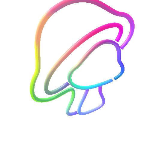 Neon_mushroom