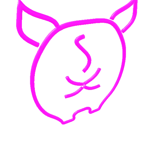 Neon_pig_back