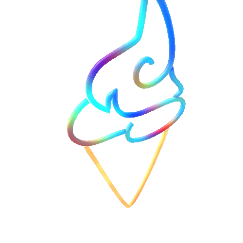 Neon_ice_cream_1