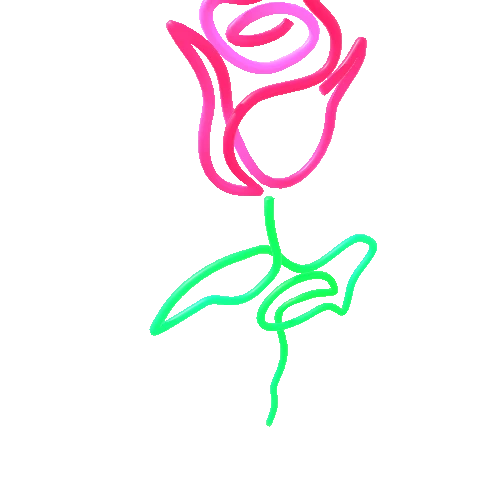 Neon_rose