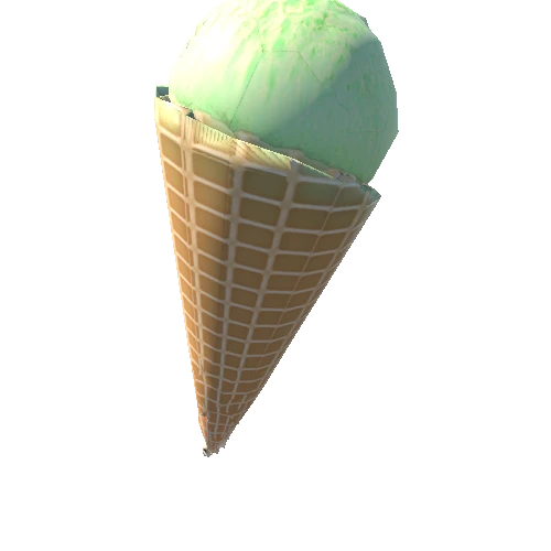 lowpoly_cone_green