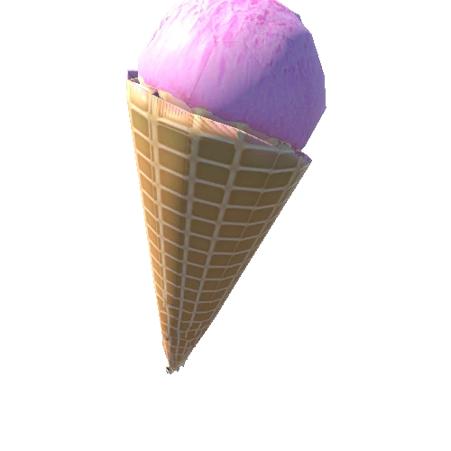 lowpoly_cone_pink