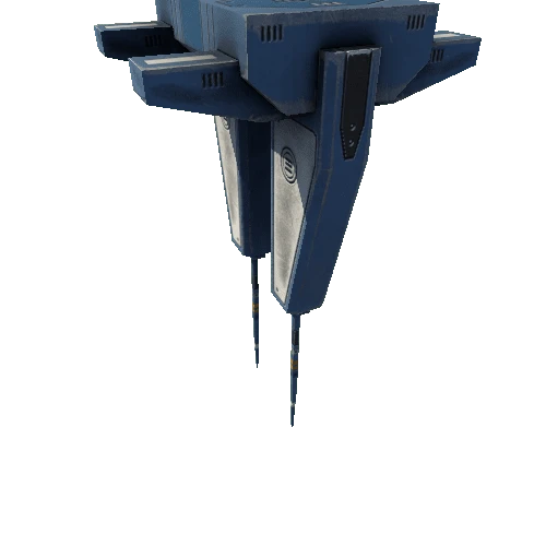 TriangularJumpgate1BottomPartBlue