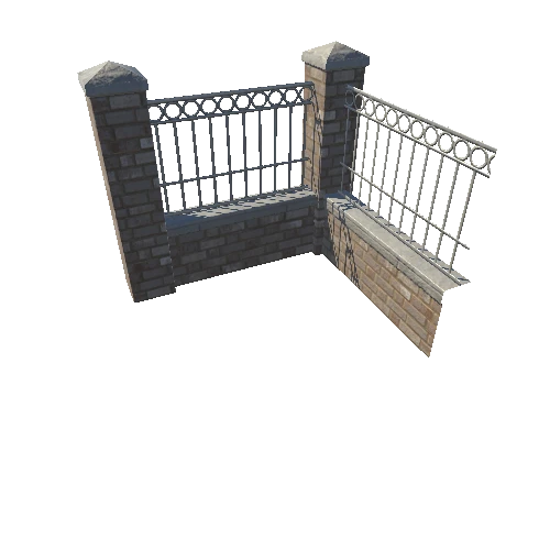 fence_brick_B_corner_2m