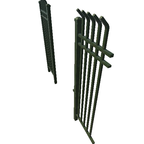 fence_metal_C_doorway_4m