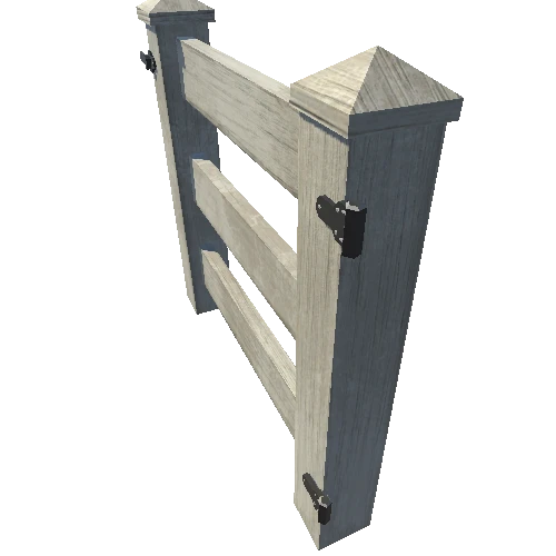 fence_wood_D_door_2m