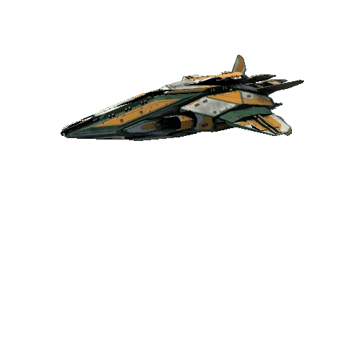 ScifiStealthFrigateStingrayHullGreen_1_2