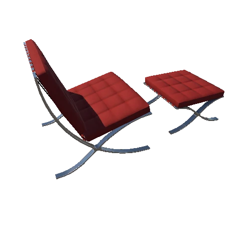 Elegant_chair_2_with_ottoman_red_1