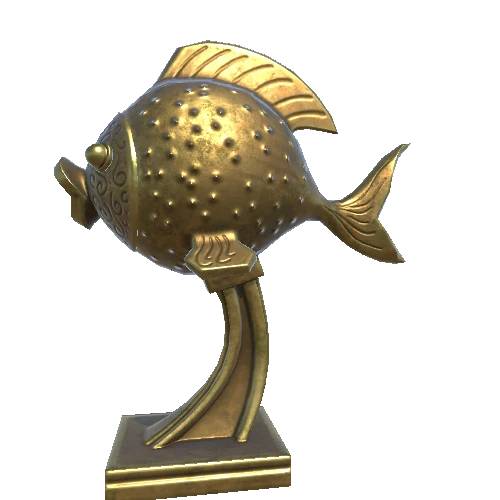 Statue_Fish_A_Secret_WBase