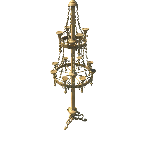 Candle_Stand_HighPoly